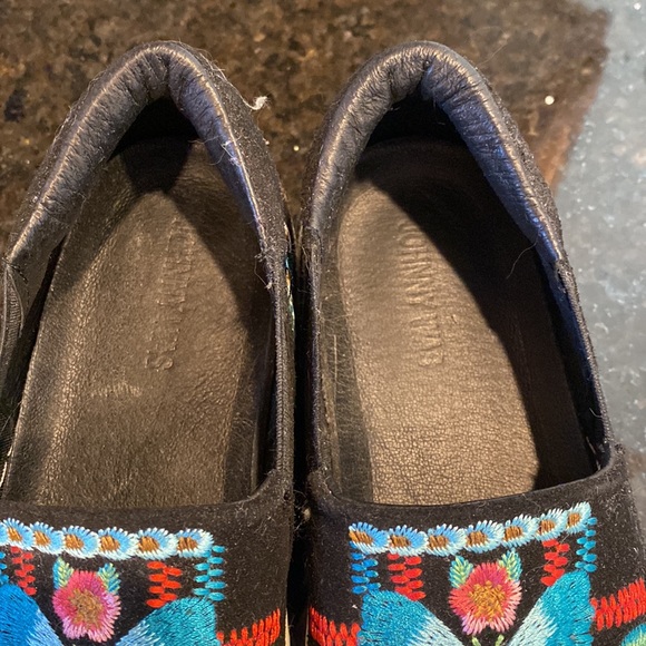 Johnny Was Butterfly Embroidered Sneakers - Picture 4 of 5